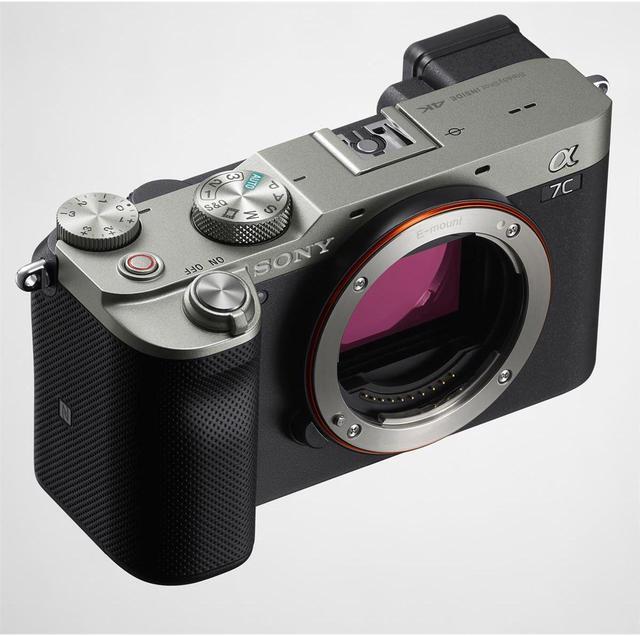 Alt view image 3 of 20 - Sony Alpha 7C Full-Frame Mirrorless Camera - Silver (ILCE7C/S)