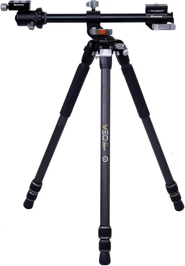 Alt view image 5 of 7 - Vanguard VEO 3+ 263CB Professional 3-Section Carbon Fiber Tripod with Ball Head, Overhead Shooting