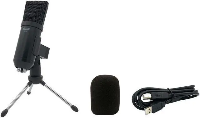 Alt view image 6 of 6 - CAD U29 USB Side-Address Studio Microphone