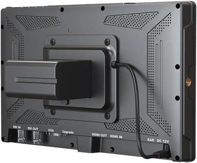 Alt view image 4 of 6 - LILLIPUT A11 10.1" FHD PRO 4K HDMI SDI VGA Input Broadcast Monitor w/G+G Technology Free Pisen F970 Battery & Gimbal Stand Buy from USA Official Seller VIVITEQ (Full Warranty Directly in California)