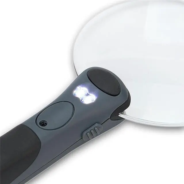 Alt view image 5 of 7 - Carson Optical RM-95 LED RimFree Magnifier