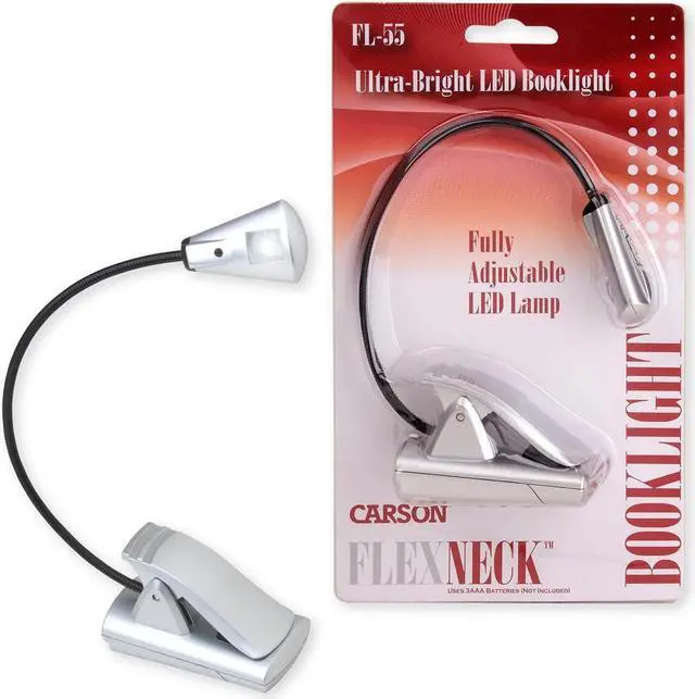 Alt view image 9 of 14 - Carson Optical Fl-55 FlexNeck LED Book Light