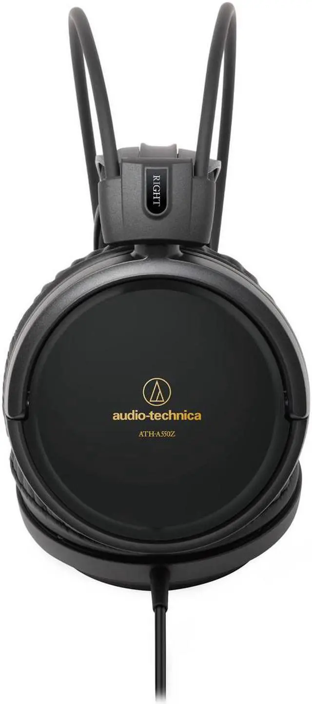 Alt view image 5 of 8 - AudioTechnica ATH-A550Z Art Monitor Over-Ear Closed-Back Dynamic Headphones (Black)