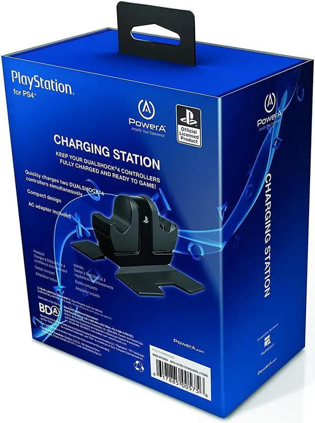 Alt view image 11 of 16 - Power A CPFA141325 DualShock 4 Controller Charging Station for PlayStation 4