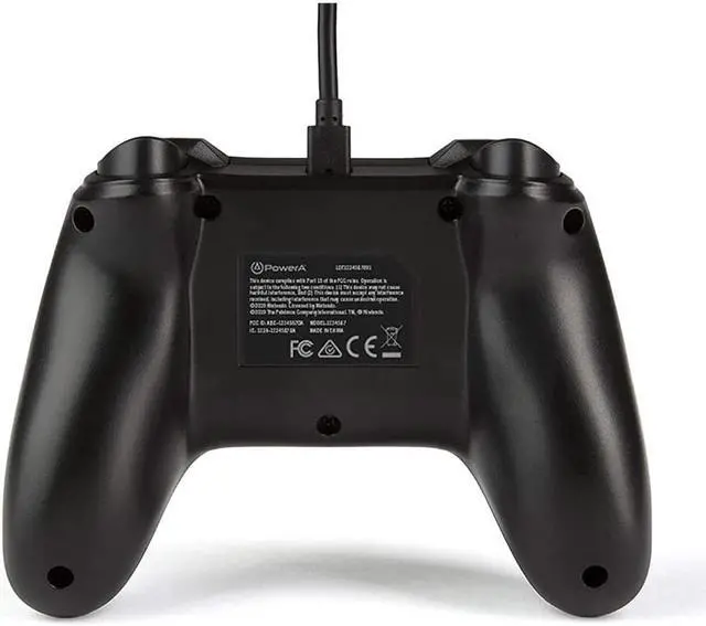 Alt view image 4 of 8 - PowerA Wired Controller for Nintendo Switch - Black - Nintendo Switch