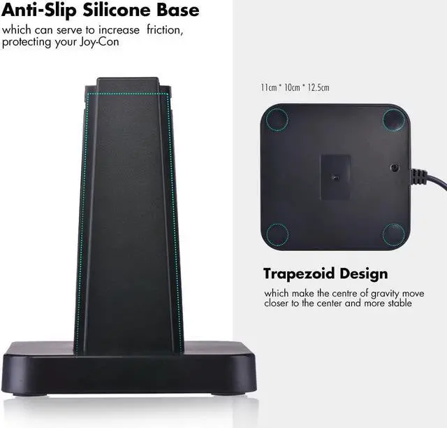 Alt view image 12 of 19 - Nintendo Switch Joy-Con Charging Dock