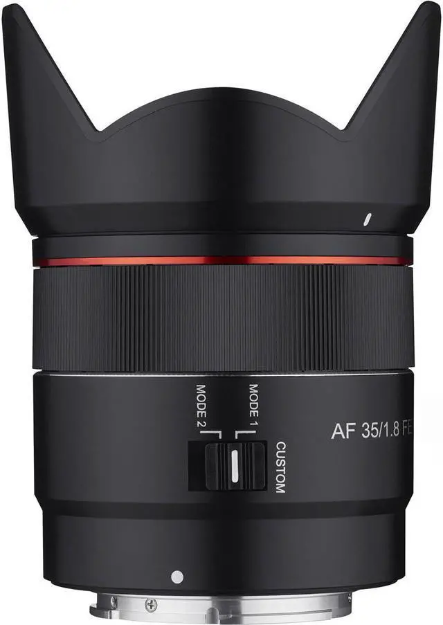 Alt view image 2 of 6 - Rokinon AF 35mm f/1.8 FE Compact Full Frame Wide Angle Lens for Sony E #IO3518-E