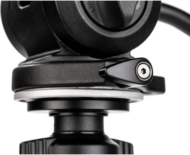 Alt view image 5 of 9 - Benro A38FD Classic Aluminum Video Monopod with S2 PRO Flat Base Video Head