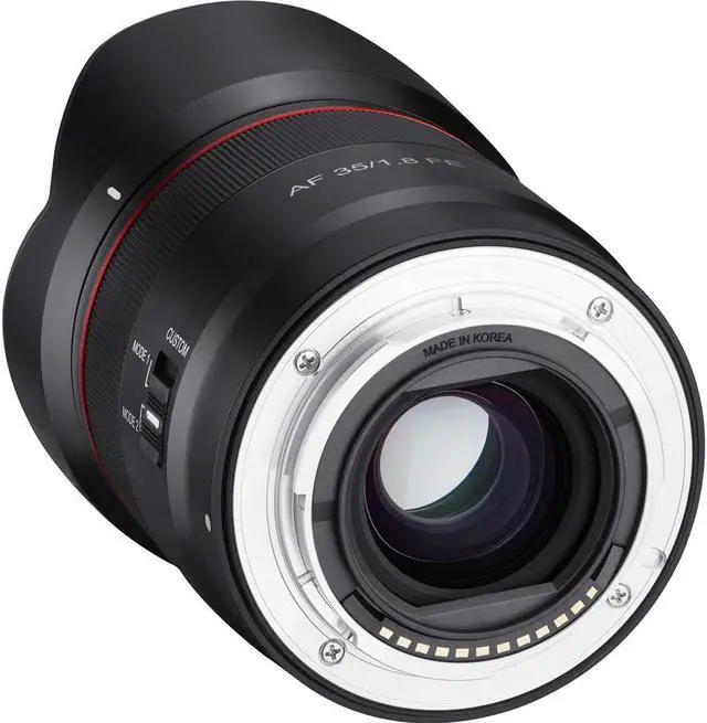 Alt view image 5 of 6 - Rokinon AF 35mm f/1.8 FE Compact Full Frame Wide Angle Lens for Sony E #IO3518-E