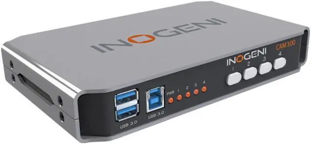 Main image of INOGENI CAM 300 4:1 HDMI and USB 2.0 Camera Selector, HDMI and USB 3.0 Output