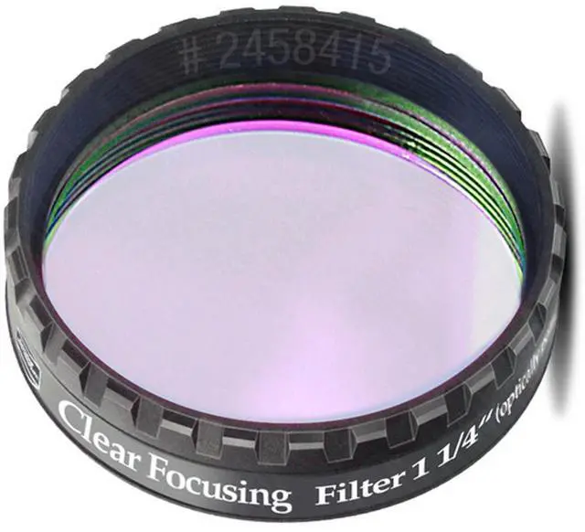 Main image of Baader Planetarium Clear Focusing Filter 1 1/4" (Optically Polished)