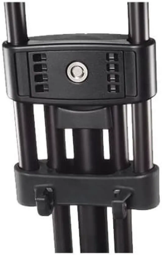 Alt view image 4 of 5 - Libec LX10 Studio 3-Section Aluminum Tripod with H65B Head with DL-3B Dolly