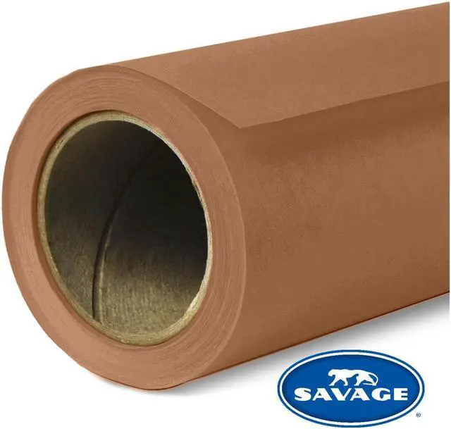 Main image of Savage Widetone Seamless Background Paper, 26" wide x 36', Cocoa, #80