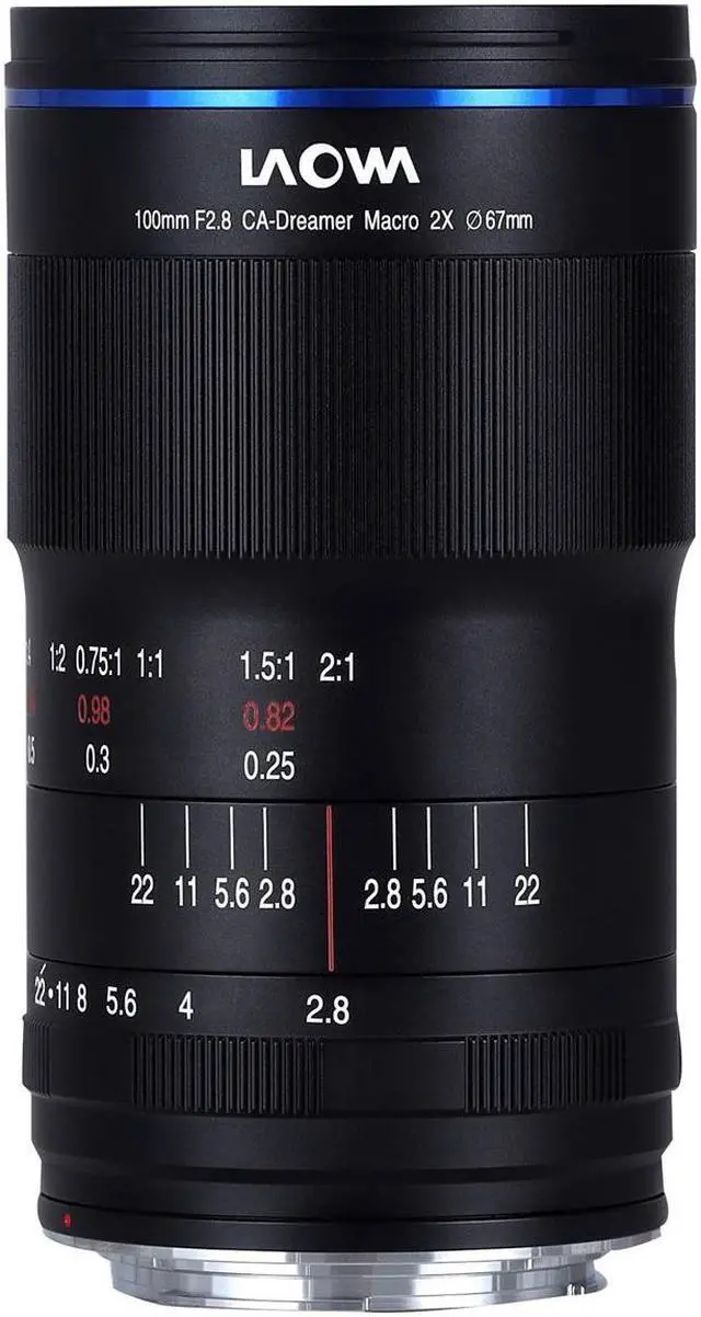 Alt view image 6 of 6 - Venus Laowa 100mm f/2.8 Manual Aperture 2x Ultra Macro APO Lens for Canon EF, Bundle with ProOptic 67mm Filter Kit, Cleaning Kit, Lens Cap Tether