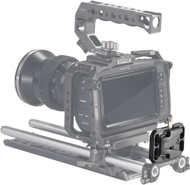 Alt view image 3 of 6 - Tilta Tiltaing Pocket Battery Plate, V-Mount #TA-PBP-V