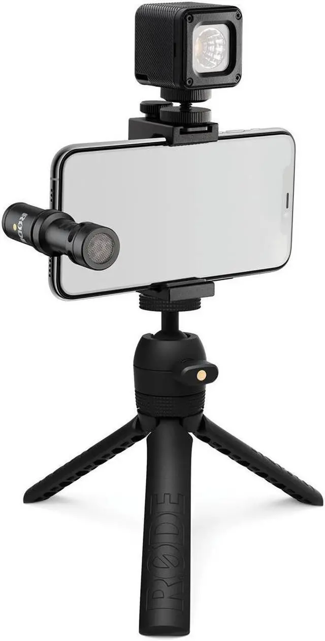 Alt view image 7 of 20 - Rode Vlogger Kit iOS Edition Filmmaking Kit for Mobile Devices with Lightning Ports