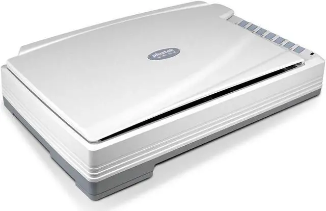 Alt view image 2 of 8 - Plustek OpticPro A320E A3 800dpi 12"x17" Tabloid Flatbed Scanner