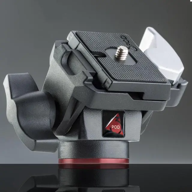 Alt view image 6 of 6 - 3Pod Orbit 4-Section Aluminum Handheld Monopod Stick for DSLR Photo & Video, Sports Cameras, with Fluid Base, Tilt Head, Quick Release Tripod Legs & Bag 65"