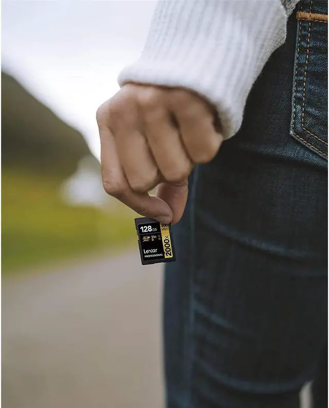 Alt view image 6 of 15 - Lexar Professional SDXC Memory Card 2000x 64GB Class 10 UHSII U3 WO Reader