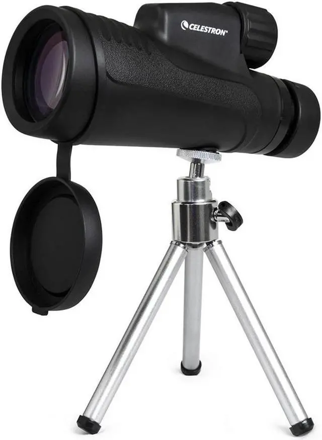 Alt view image 3 of 7 - Celestron 20x50mm Outland X Monocular with Table-Top Tripod and Smartphone Adapter