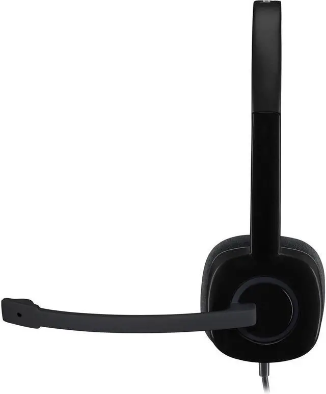 Alt view image 12 of 20 - LOGITECH 981-000587 LOGITECH STEREO HEADSET H151