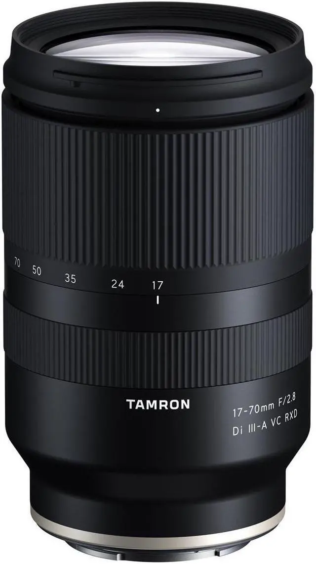 Alt view image 2 of 7 - Tamron 17-70mm f/2.8 Di III-A VC RXD Lens for Sony E, Bundle with ProOptic 67mm Filter Kit, Cleaning Kit, PC Software Kit, Lens Cap Tether, Lens Cleaner, Lens Pouch