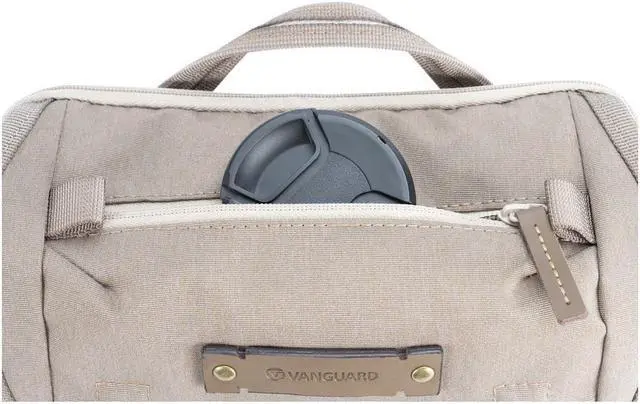 Alt view image 5 of 7 - Vanguard VEO RANGE 21M Small Messenger Camera Bag, Beige Tan #VEO RANGE21M BG
