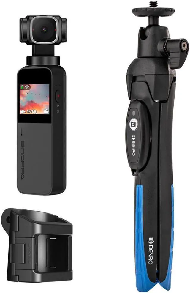 Main image of Benro Snoppa Vmate 3-Axis Gimbal Camera Bundle with BK15 Mini Tripod