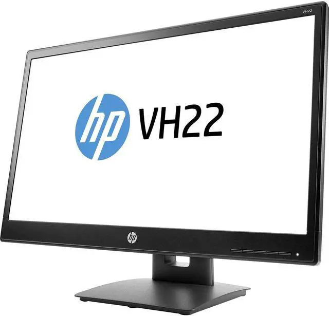Alt view image 12 of 20 - HP VH22 22" (Actual size 21.5") Full HD 1920 x 1080 60Hz 1ms VGA, DVI-D, DisplayPort Adjustable Height Tilt Swivel Pivot LED Backlit Business LCD Monitor