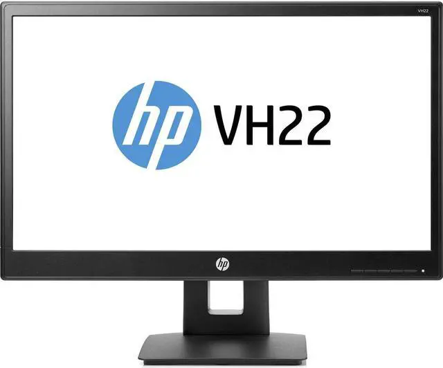 Alt view image 13 of 20 - HP VH22 22" (Actual size 21.5") Full HD 1920 x 1080 60Hz 1ms VGA, DVI-D, DisplayPort Adjustable Height Tilt Swivel Pivot LED Backlit Business LCD Monitor
