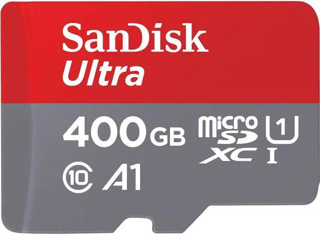 Alt view image 3 of 8 - SanDisk Ultra 400 GB UHS-I microSDXC SDSQUA4400GAN6MA