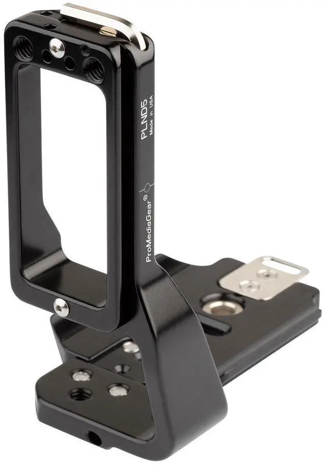 Alt view image 2 of 7 - ProMediaGear PLND5 Arca-Swiss L-Bracket for Nikon D5 Series Camera
