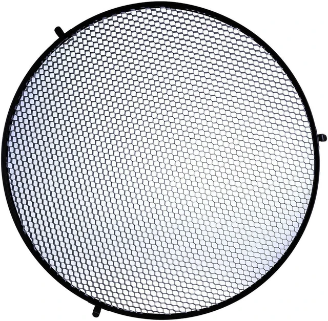 Alt view image 4 of 7 - Glow Honeycomb Grid Kit for 22" Beauty Dish - 20deg, 30deg, 40deg