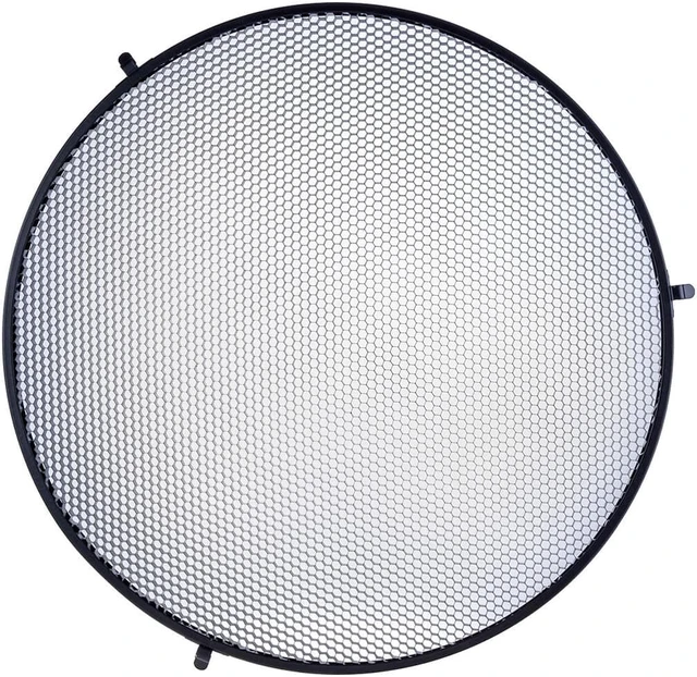 Alt view image 3 of 7 - Glow Honeycomb Grid Kit for 22" Beauty Dish - 20deg, 30deg, 40deg