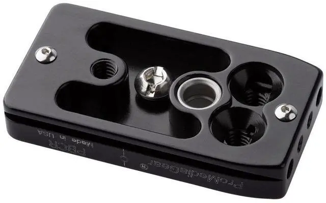 Alt view image 2 of 7 - ProMediaGear PBCR56 Arca-Swiss Bracket Plate with SS2 Strap Port for Canon R5 and R6 Camera