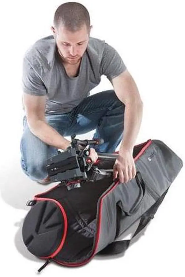 Alt view image 6 of 12 - Manfrotto MBAG100PN Padded Tripod Bag