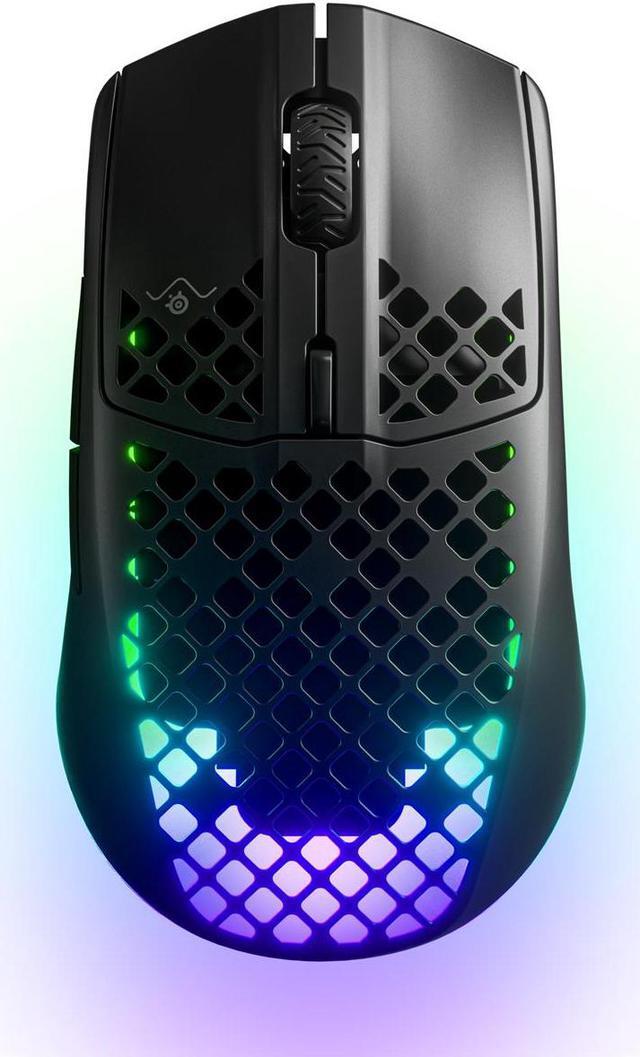 Alt view image 4 of 19 - Steel Series Aerox 3 Wireless 18000dpi RGB Gaming Mouse