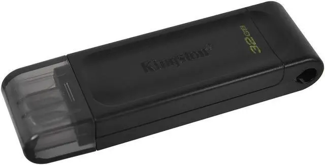 Alt view image 10 of 19 - 32GB Kingston DataTraveler 70 USB-C Flash Drive