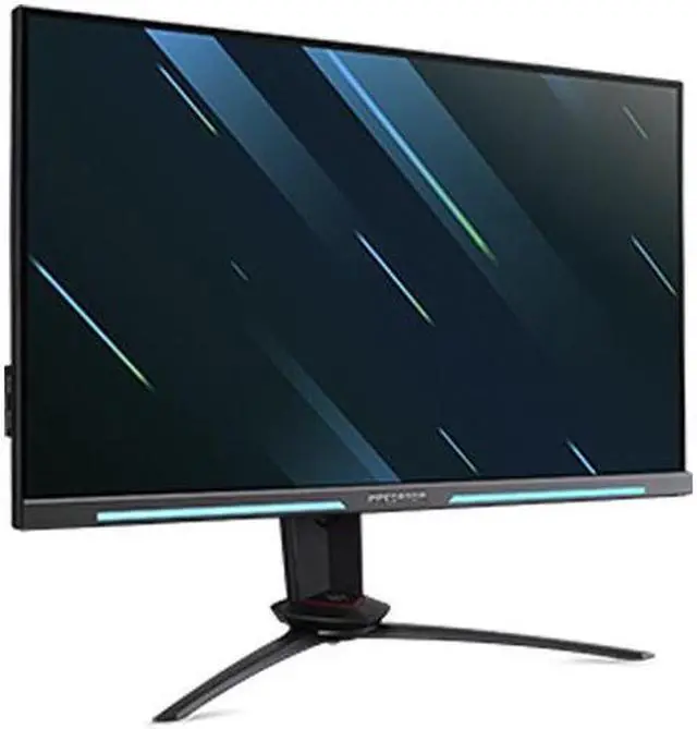 Alt view image 3 of 17 - Acer Predator XB273U 27" 2K WQHD 165Hz 1ms NVIDIA G-Sync Compatible IPS Gaming Monitor w/ Height Adjustable and Built-in Speakers