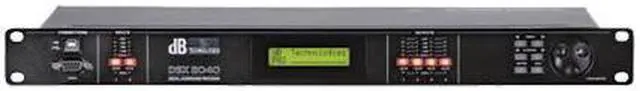 Main image of dB Technologies DSX 2040 2-input/4-output Digital Controller