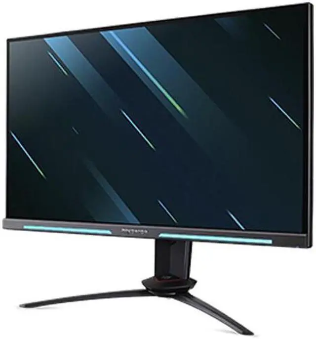Alt view image 4 of 17 - Acer Predator XB273U 27" 2K WQHD 165Hz 1ms NVIDIA G-Sync Compatible IPS Gaming Monitor w/ Height Adjustable and Built-in Speakers
