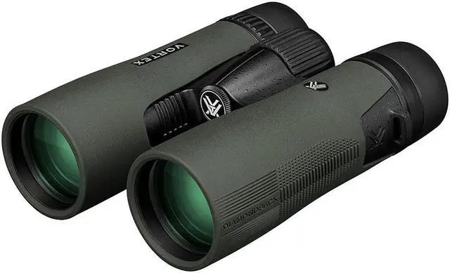Alt view image 5 of 6 - Vortex Optics 8x42 Diamondback HD Waterproof Roof Prism Binocular with 7.5 Degree Angle of View, Bundle with Telescoping Stool/Chair and Cleaning Cloth