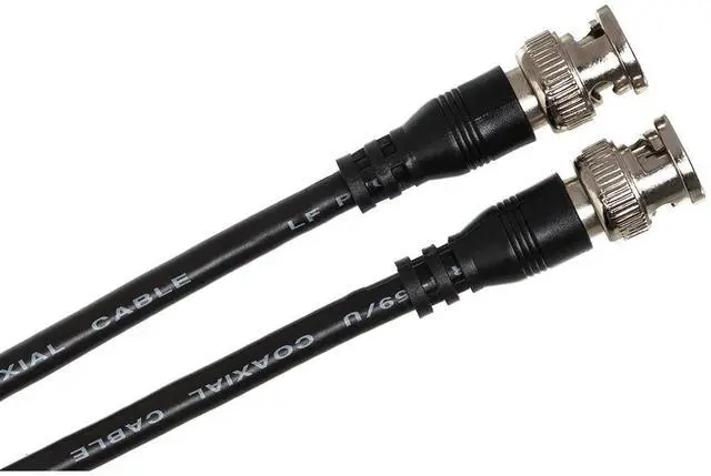 Alt view image 3 of 5 - Hosa Technology 6' BNC Male to BNC Male RG-59 75 ohm Coaxial Cable #BNC59106