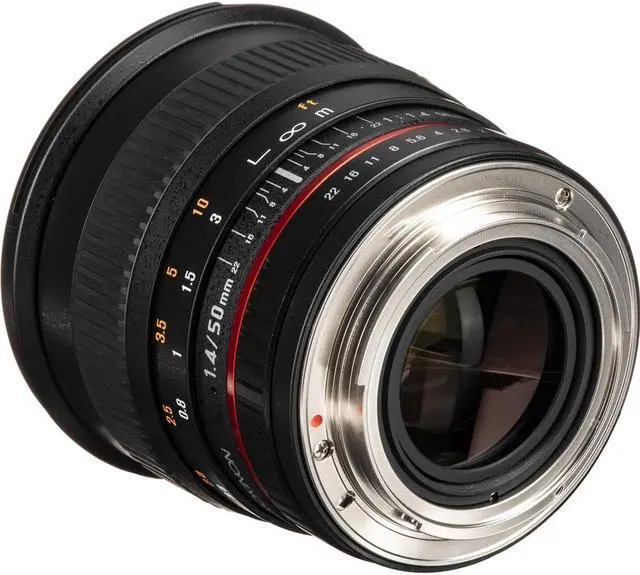 Alt view image 10 of 10 - Rokinon 50mm F1.4 Lens for Canon EF Mount #50M-C