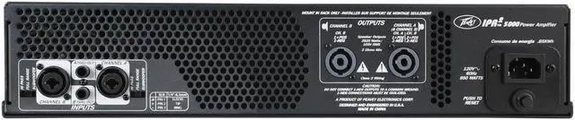 Alt view image 2 of 6 - Peavey IPR2 5000 Power Amplifier #03004350
