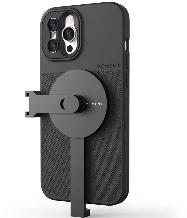 Alt view image 2 of 6 - Moment Pro Tripod Mount with MagSafe for iPhone 12, Portrait and Landscape