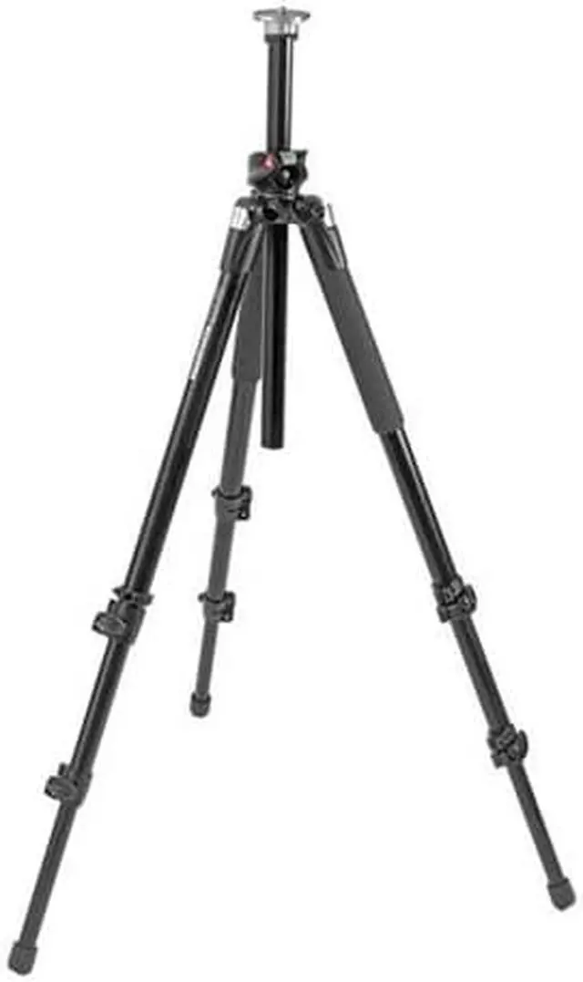 Alt view image 2 of 5 - Manfrotto 055XPRO3 3-Section Aluminum Tripod, Bundle with 410 Junior Geared Head