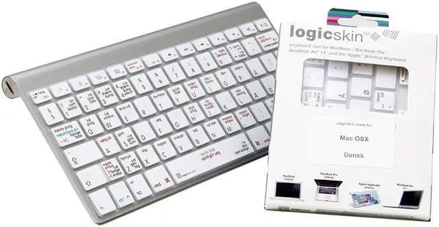 Alt view image 2 of 6 - LogicKeyboard LogicSkin Ultra Thin Shortcut American English Keyboard Cover