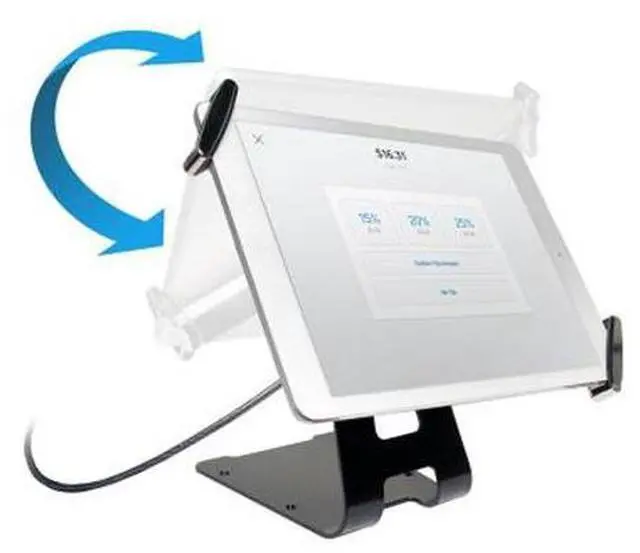 Alt view image 18 of 20 - Universal Anti-theft Security Grip Holder with Stand for Tablets