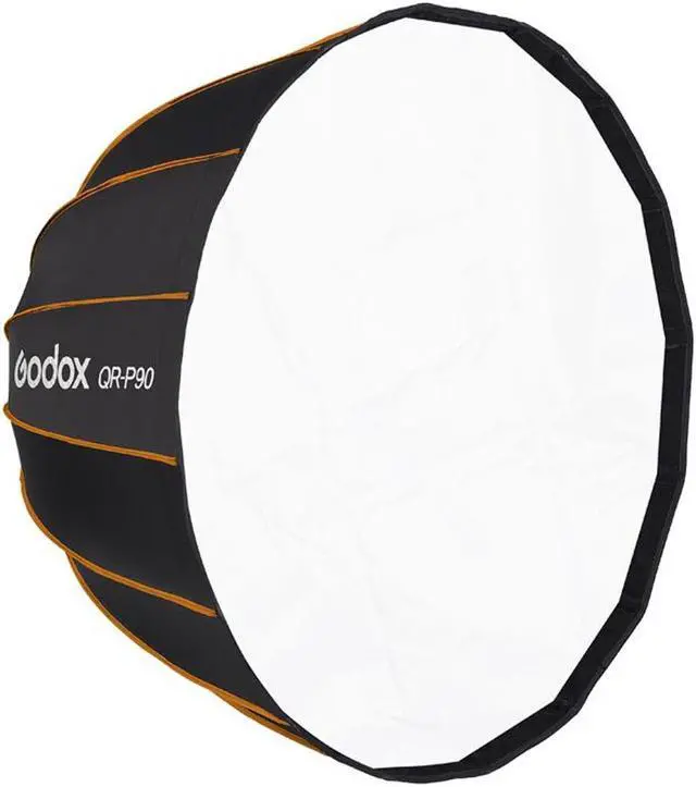 Alt view image 6 of 7 - Godox QR-P90 Quick Release Parabolic Softbox (35.4")